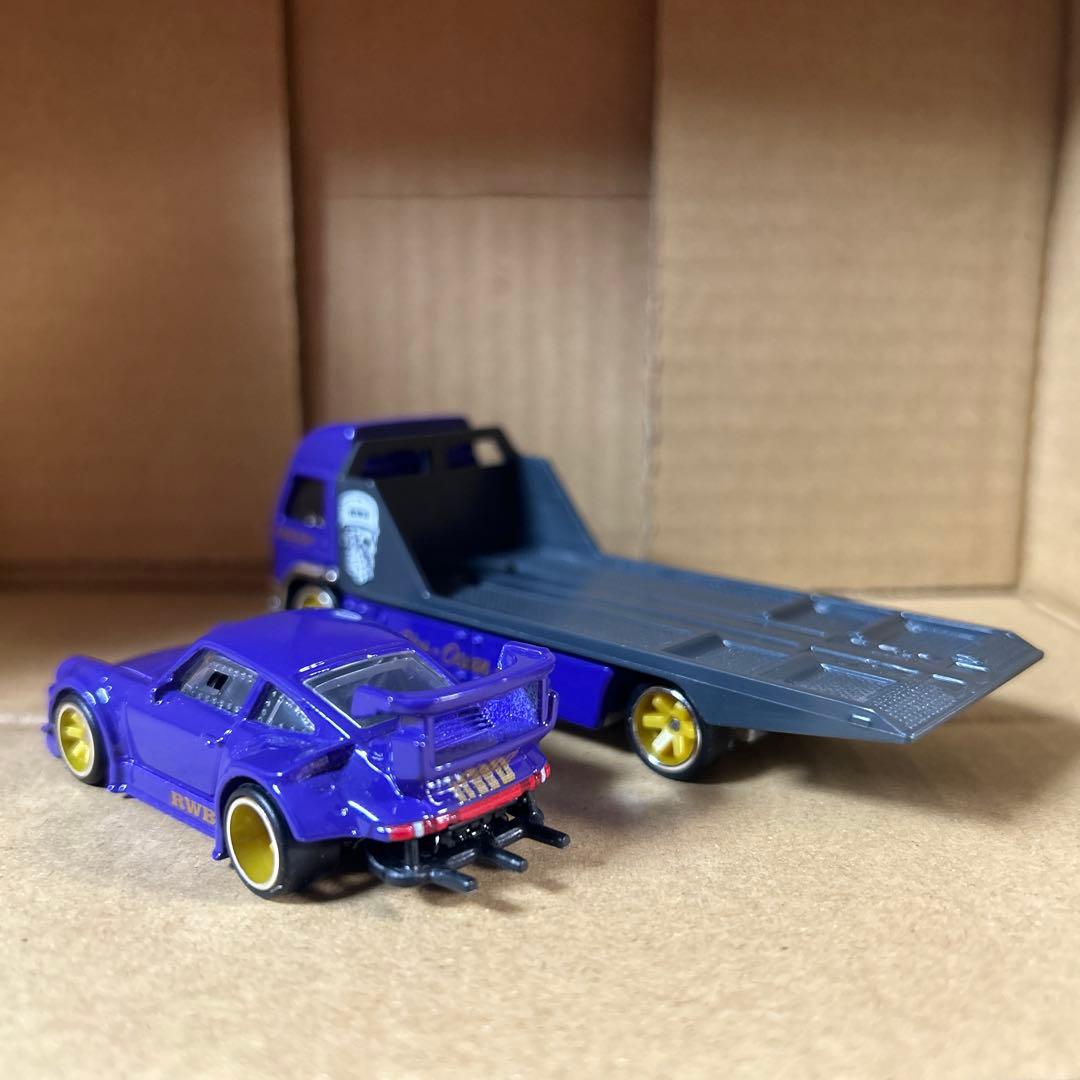 ホットウィール　1/64 RAUH-Welt ポルシェ　930 トランスポート