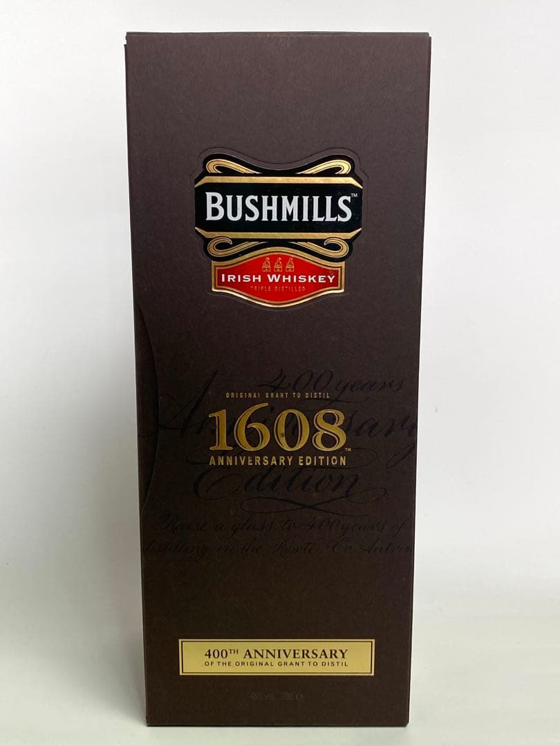 御*度様 ■終売品■ ブッシュミルズ 1608 400周年記念 アイリッシュウイ