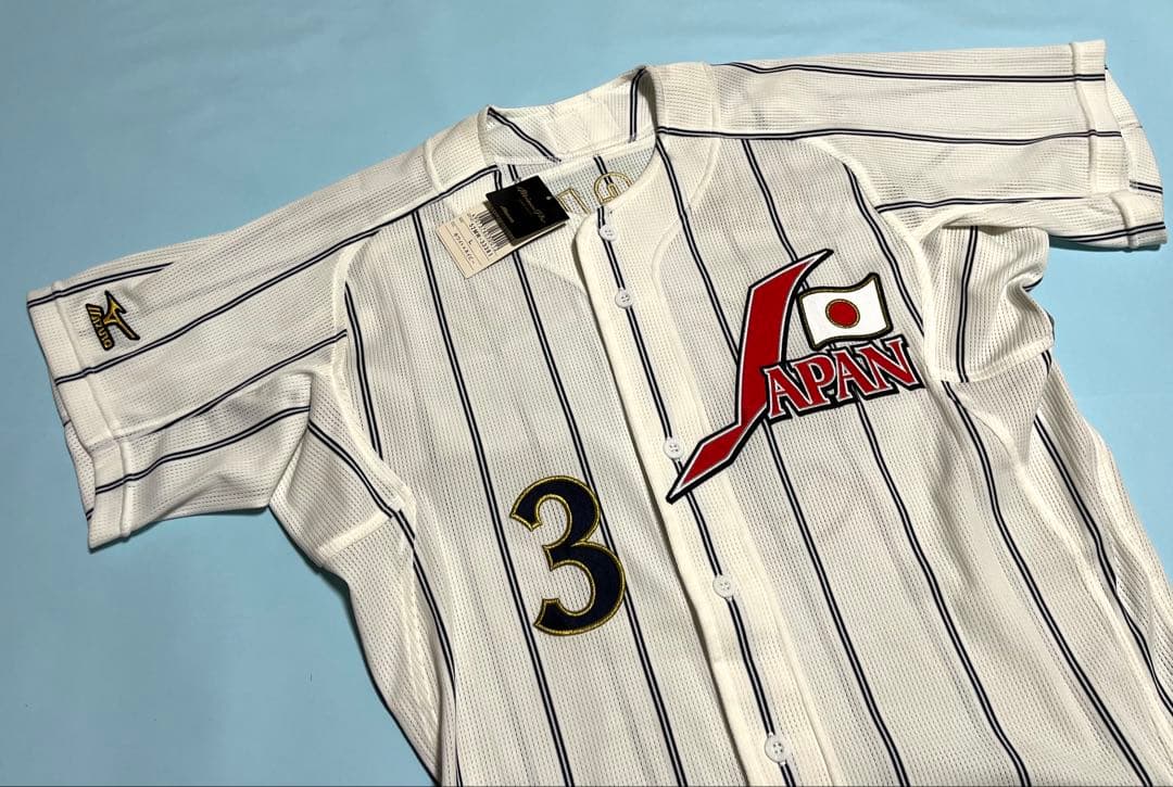 タグ付新品　2003アジア野球選手権　日本代表　長嶋茂雄監督ユニフォーム