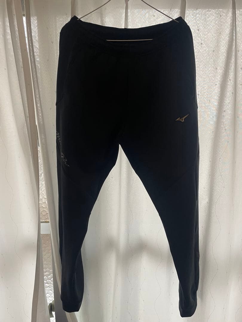 Mizuno ブラック スウェットセット
