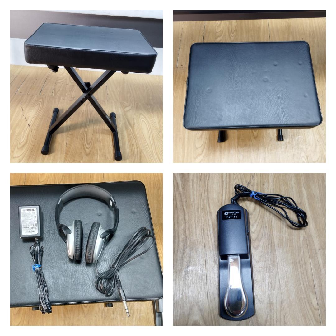 Y♢825 ヤマハ 電子ピアノ P-45B スタンド付き！美品！
