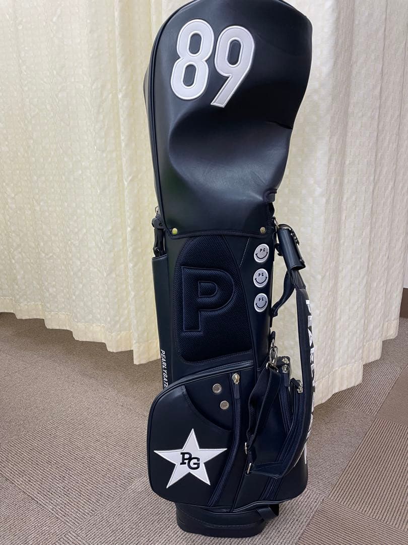 PEARLY GATES スタンド式キャディバッグ ネイビー