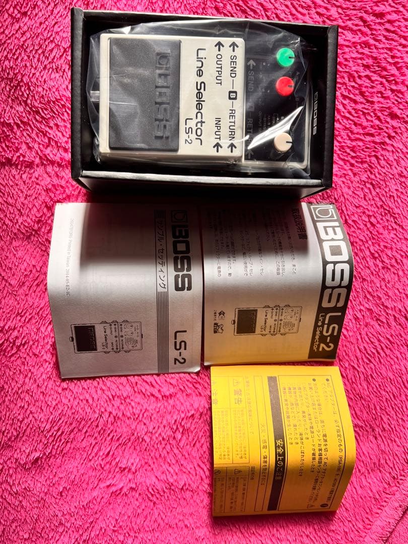 新品　未使用品　BOSS LS-2 Line Selector