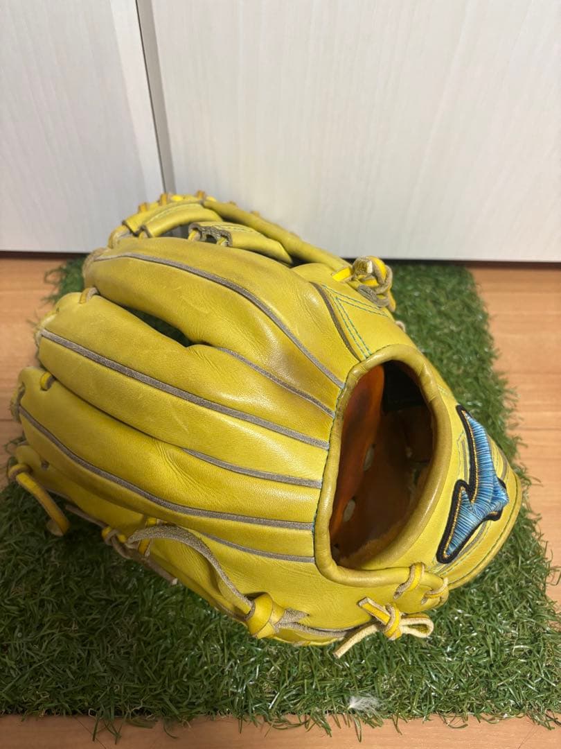 硬式用　日本製　波賀ジャパン　ミズノプロ ダイバーシティブルー　内野手　コユニ