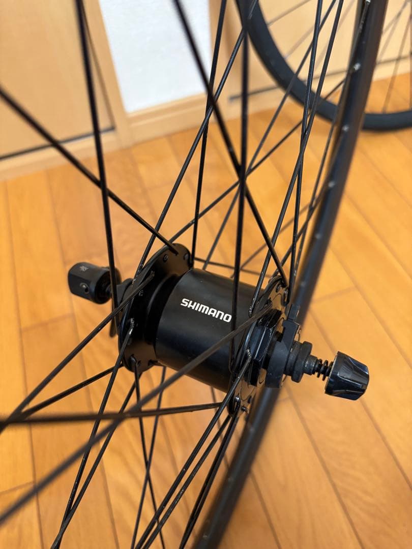 ピストやシングルバイク用　ダイナモホイール　ライト付