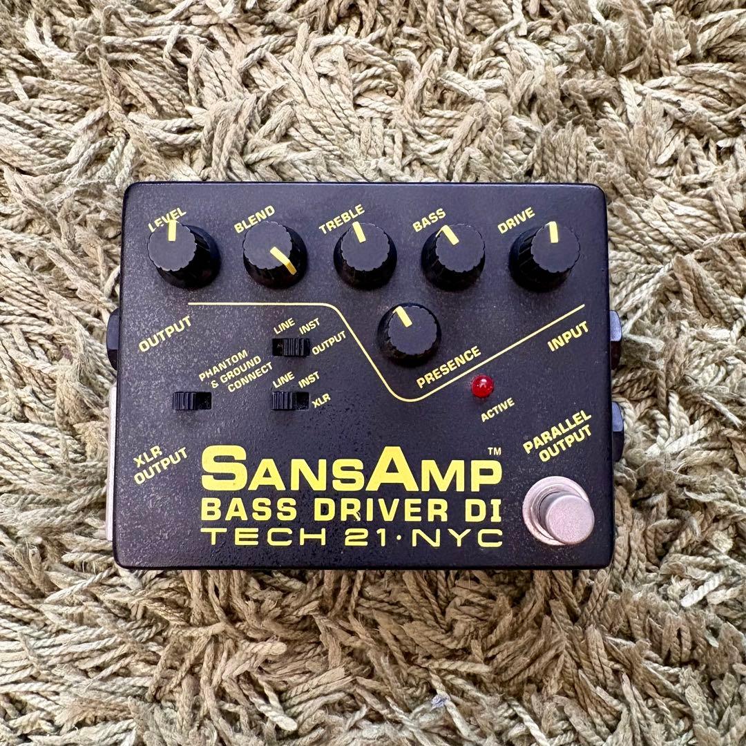 【箱・説明書あり】Sansamp サンズアンプ Bass D DI