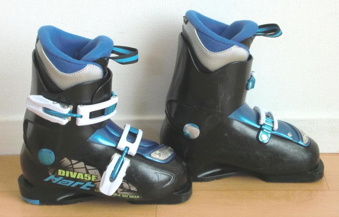 ■■送料無料■ELAN＋Hart■子供用スキー4点セット■100/20■WAX■