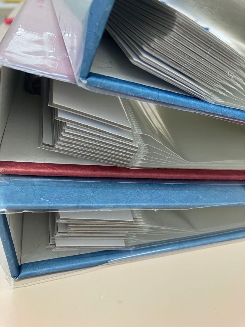 大色紙ファイル　自然のささやき　朝日　海　3冊