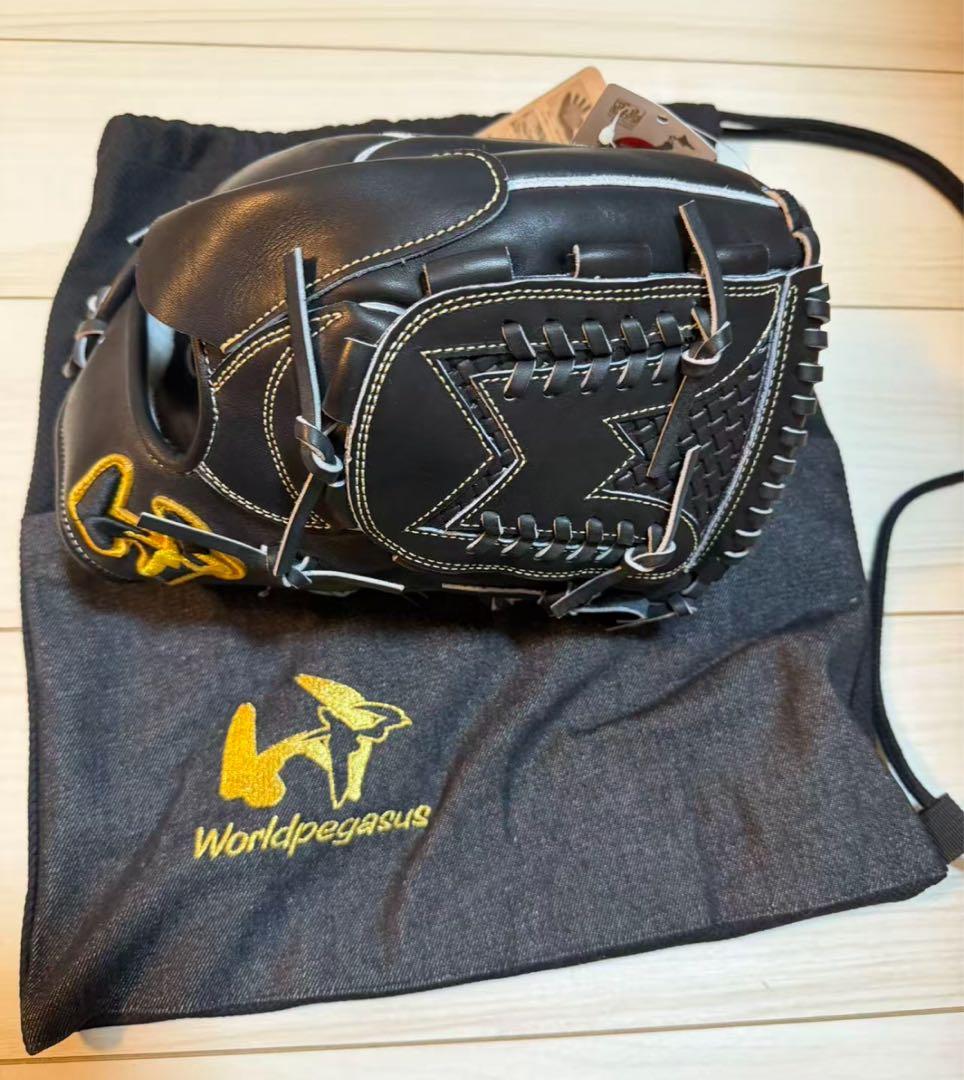 野球 グローブ 硬式用 大人 ワールドペガ指カバー付き 日本製 WGK4PT13