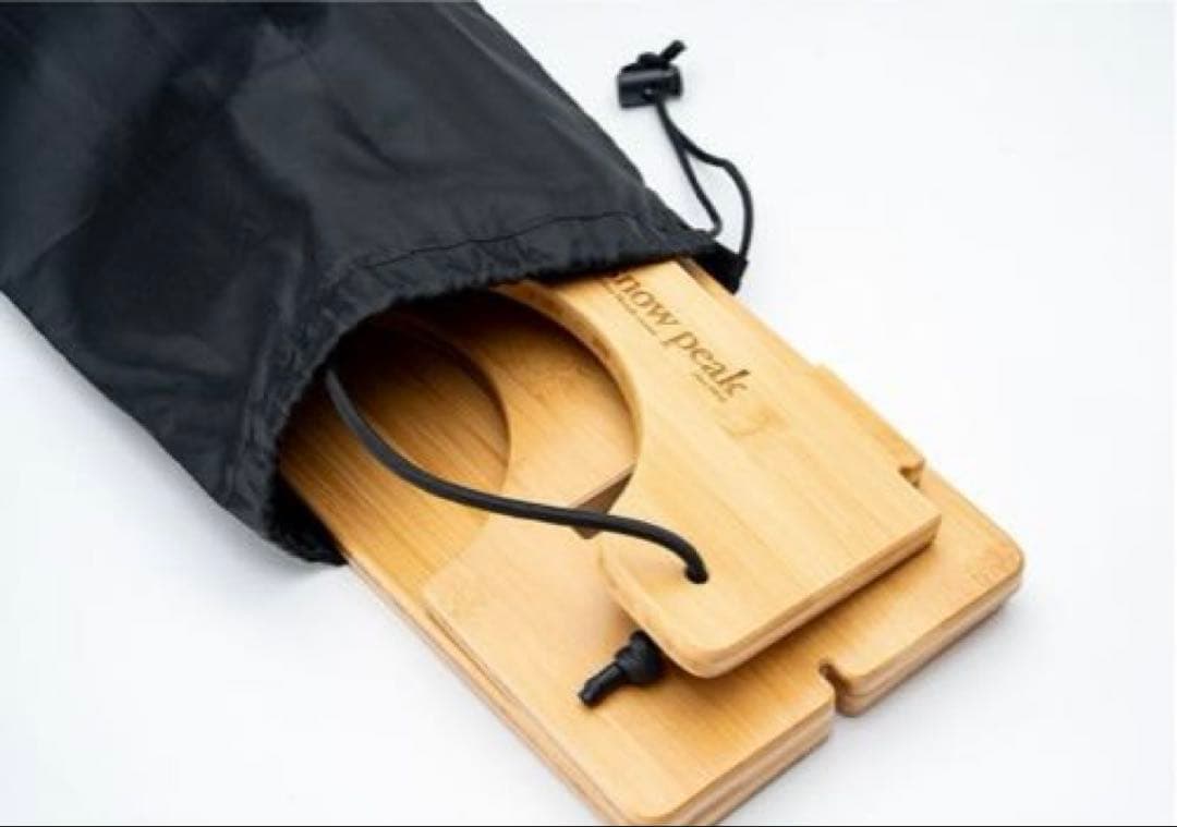 スノーピークコンホールテーブル　知床フライングディスク