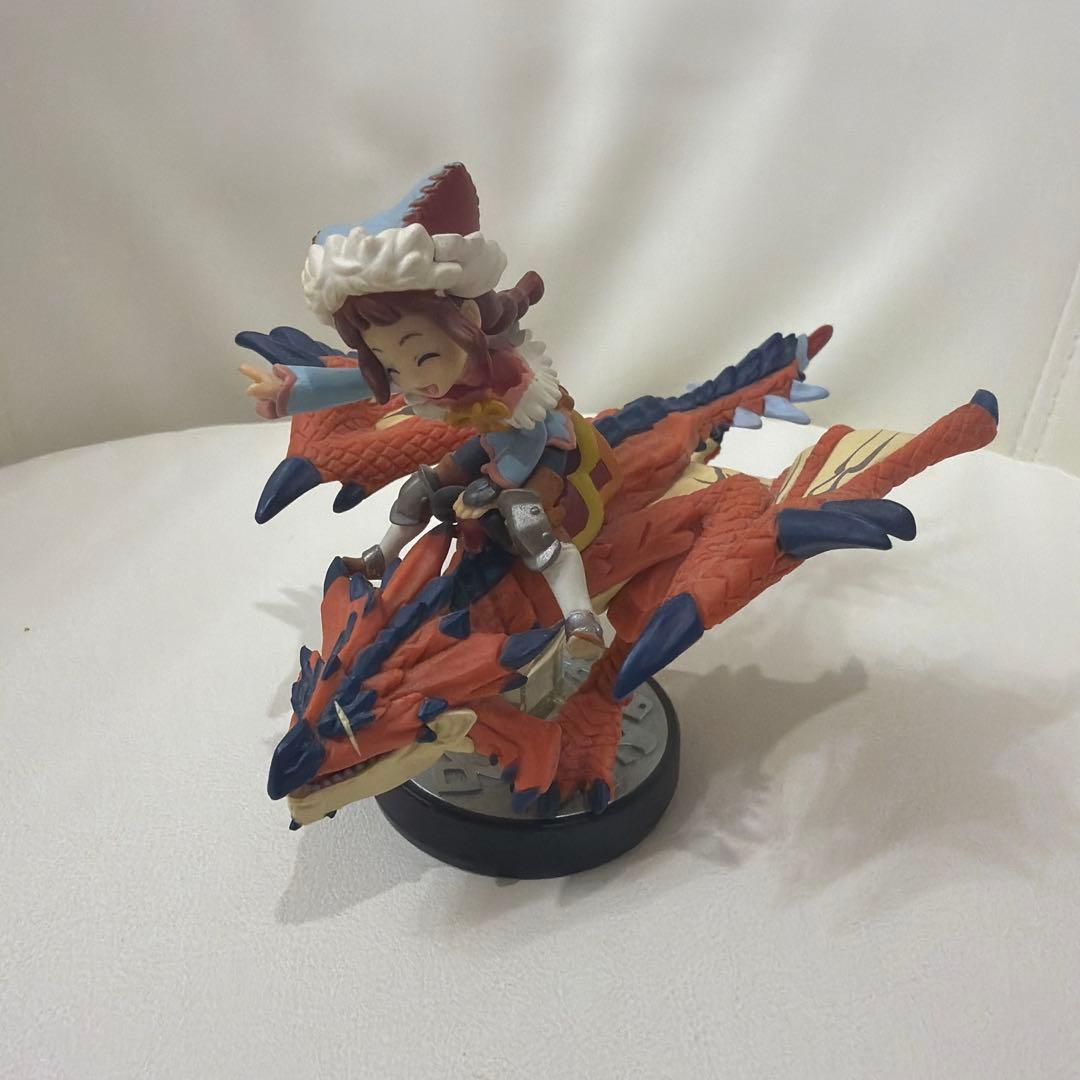 【amiibo】隻眼のリオレウス ＆ ライダー(女の子) モンハンストーリーズ