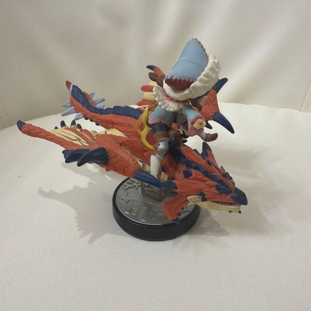 【amiibo】隻眼のリオレウス ＆ ライダー(女の子) モンハンストーリーズ