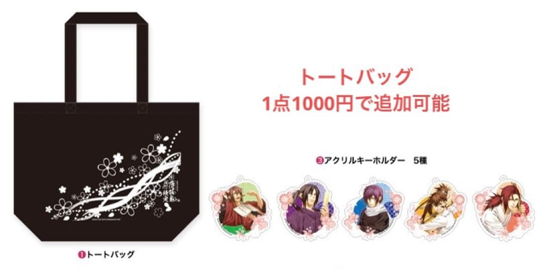 薄桜鬼　復刻版薄桜鬼検定　受験者限定　アクリルキーホルダー