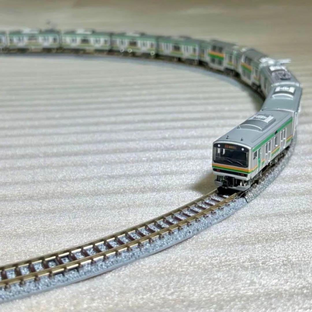 Bトレイン E231系 近郊 湘南色 15両フル編成 Nゲージ化 動力3両