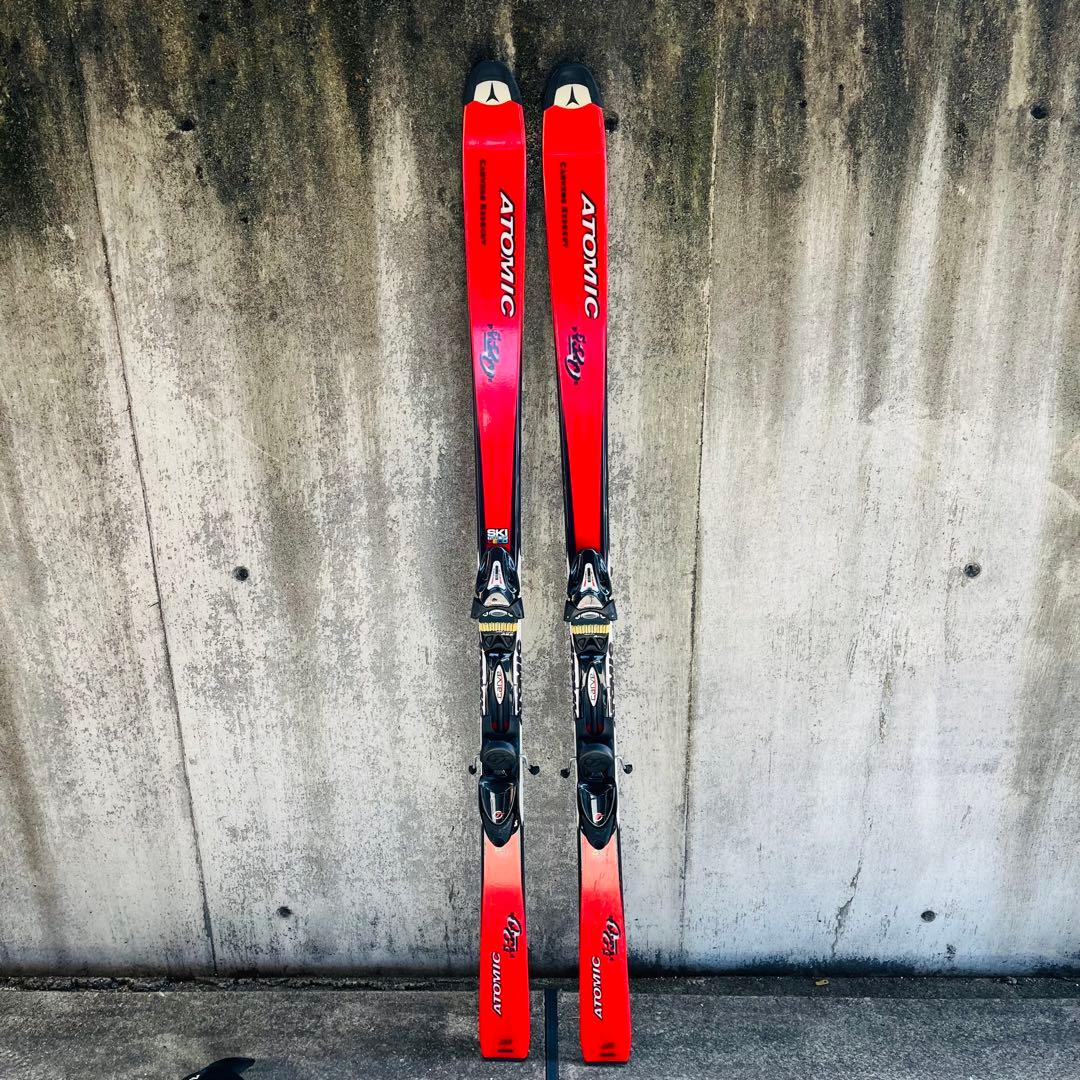 ATOMIC レーシングスキー レッド　160
