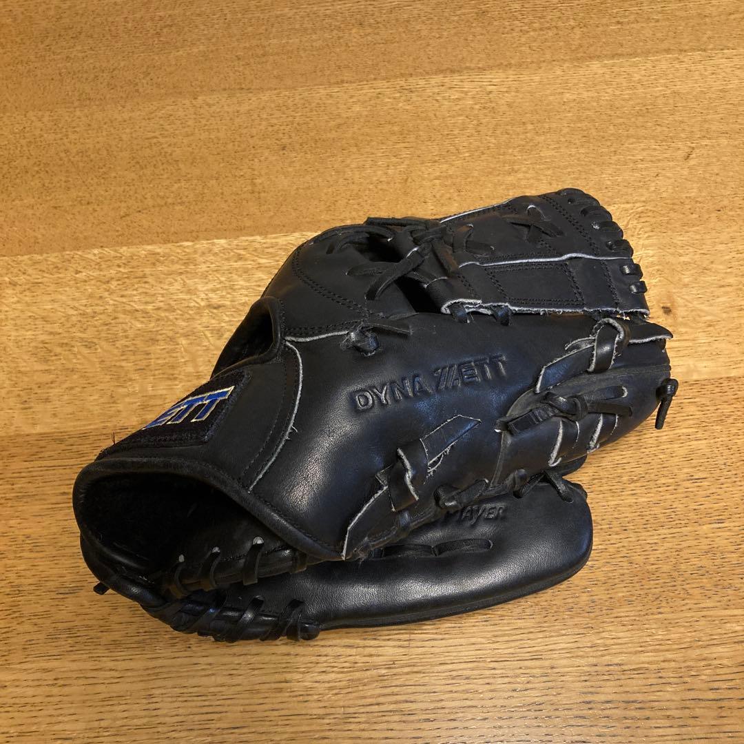 DYNA ZETT 硬式グローブ ブラック