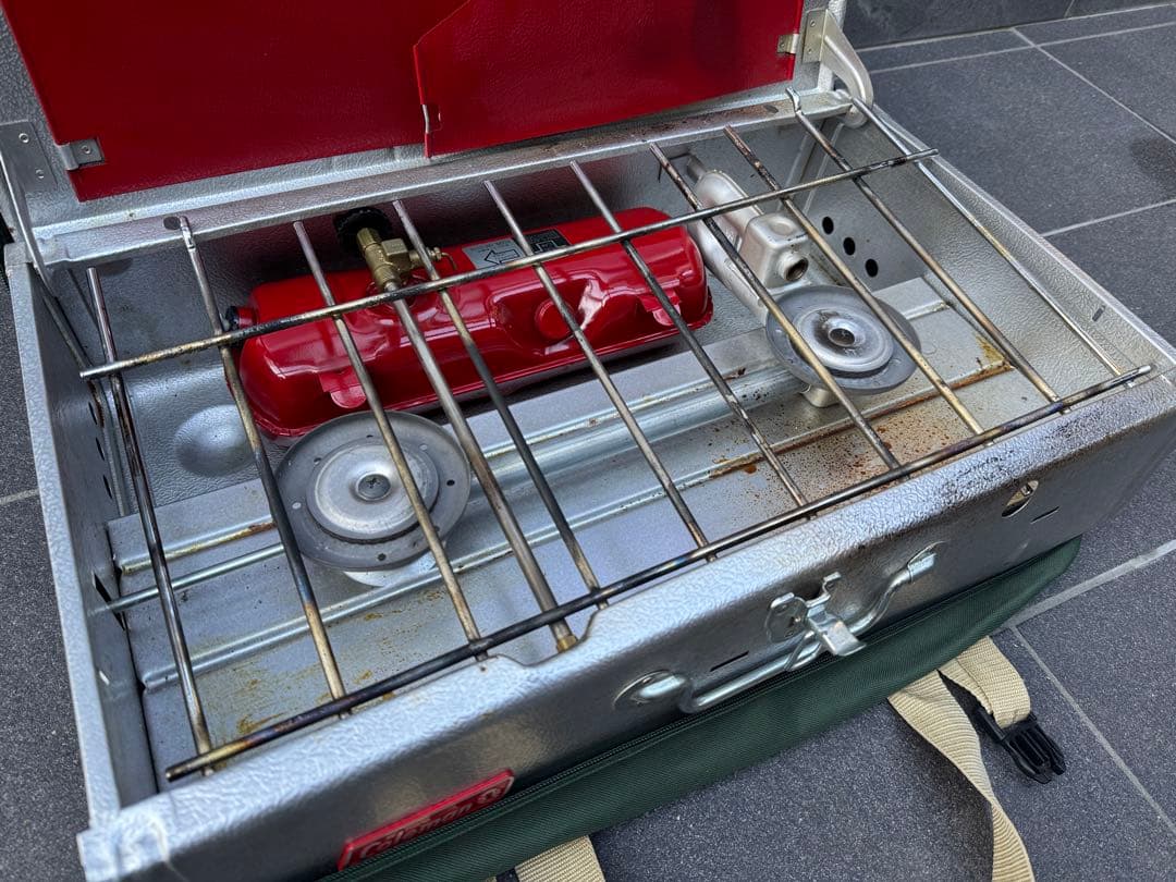 付属品多数！限定品リミテッドエディション Coleman 413H ツーバーナー