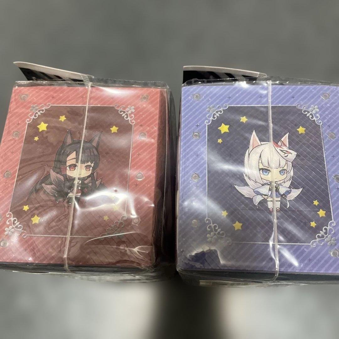 アズールレーン「赤城」「加賀」スリーブ＆デッキケース