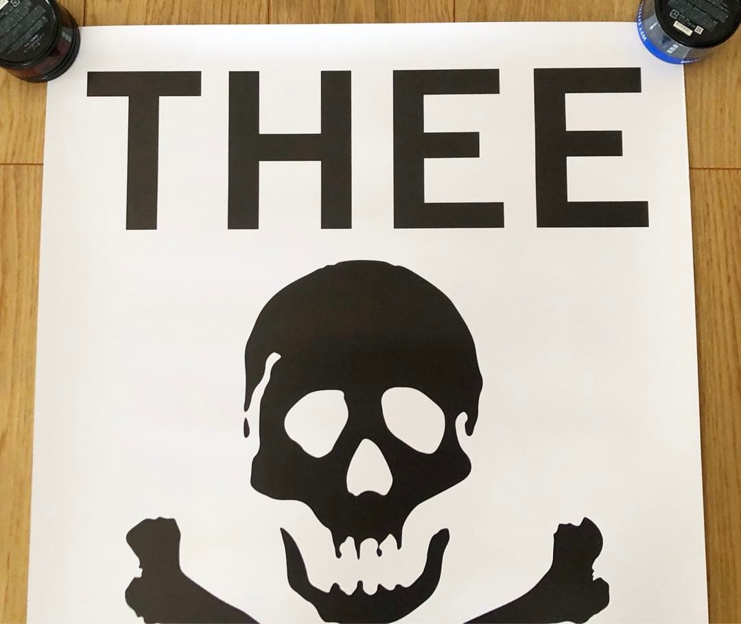 【レア】THEE MICHELLE GUN ELEPHANT ポスター　白