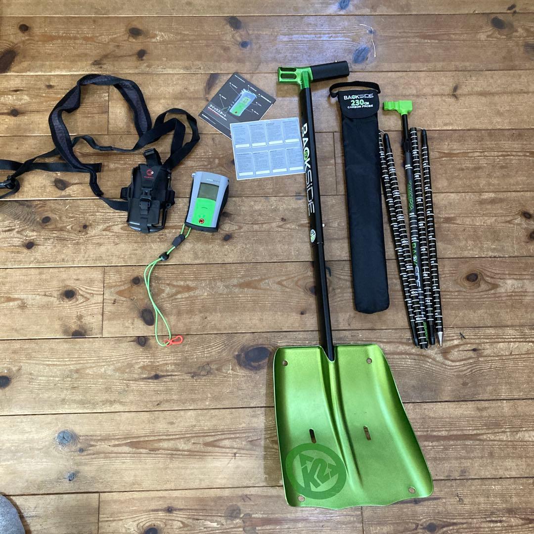 MAMMUT ELEMENT Battery & K2 シャベルセット　プローブ