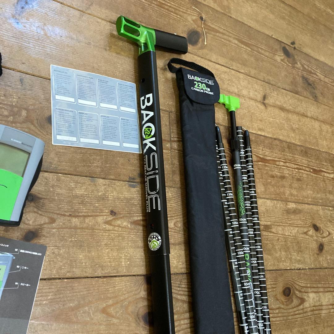 MAMMUT ELEMENT Battery & K2 シャベルセット　プローブ