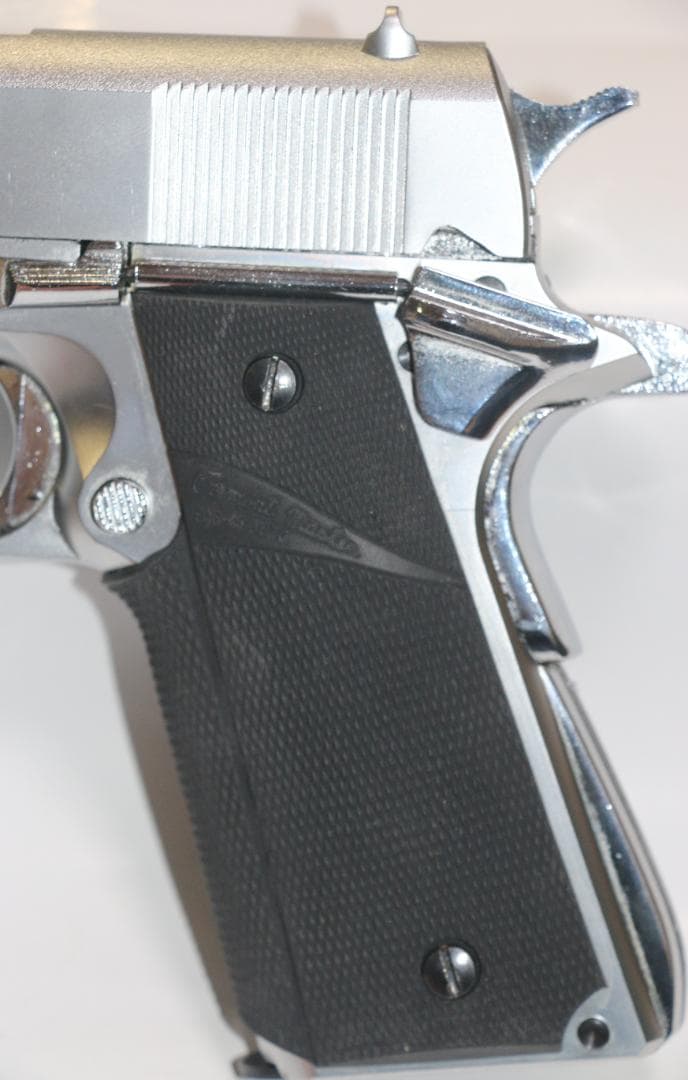 MGCAＢＳ樹脂製モデルガン コルトＧＭ　ＭＫⅣステンレスシルバーSPG合法品