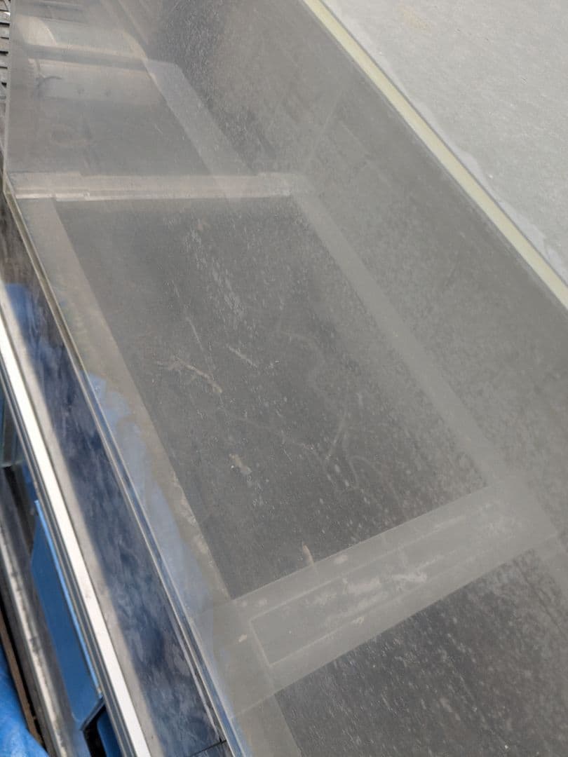 アクリル水槽約1200✕450✕450オーバーフロー穴あり引取限定(群馬)