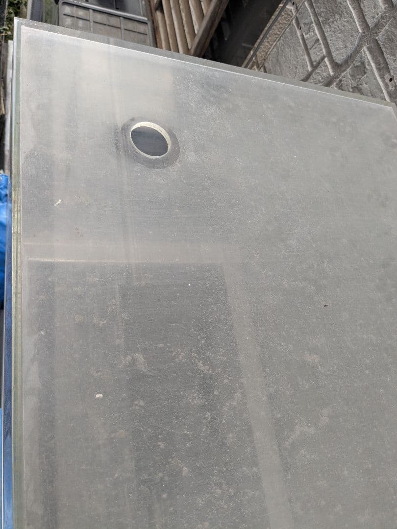 アクリル水槽約1200✕450✕450オーバーフロー穴あり引取限定(群馬)