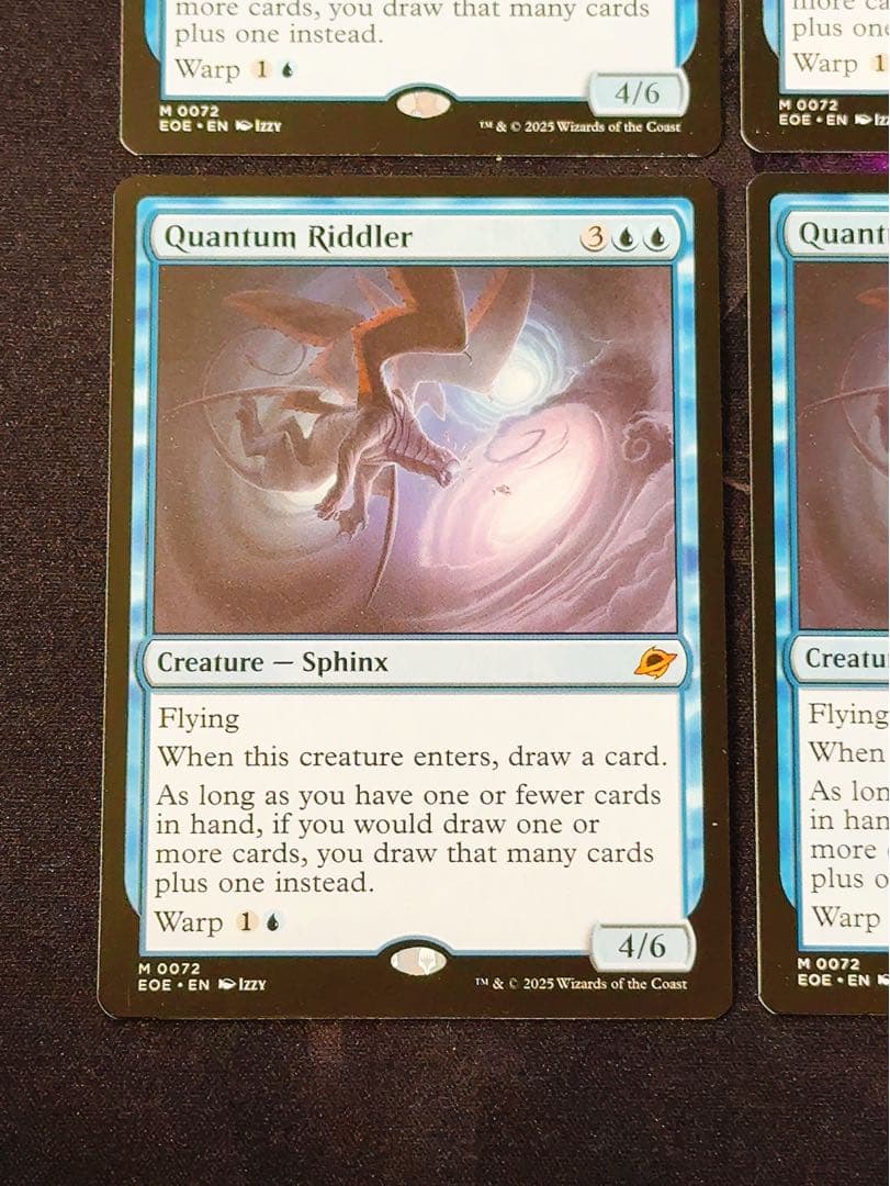 【新年セール1/5まで】量子の謎かけ屋　英語　4枚セット