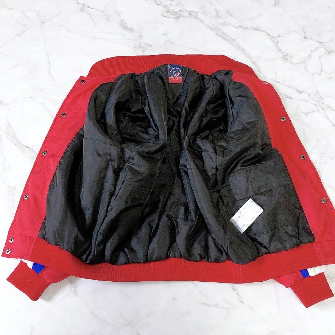 ポルテ グランドコート 野球 130サイズ 赤 ジャンバー