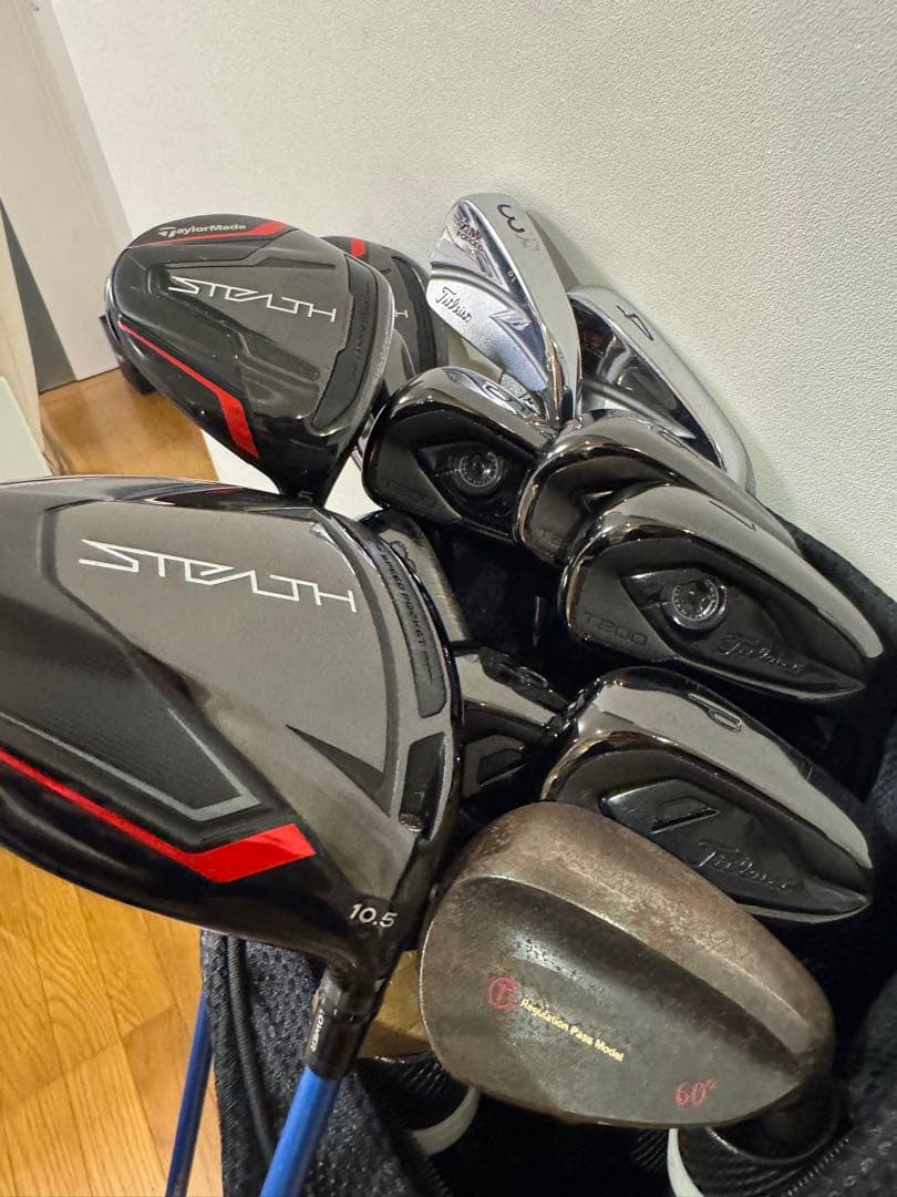 TaylorMade Stealth Titleist T200 他ゴルフセット
