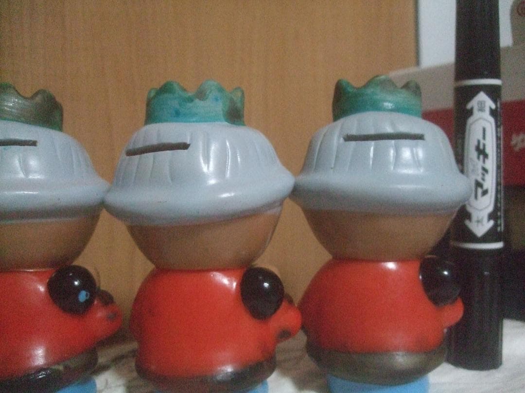 昭和レトロ★サモン王子のソフビ★５個セット