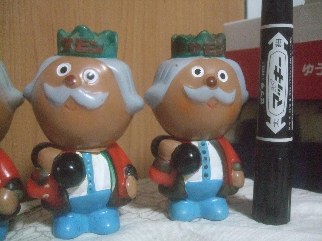 昭和レトロ★サモン王子のソフビ★５個セット