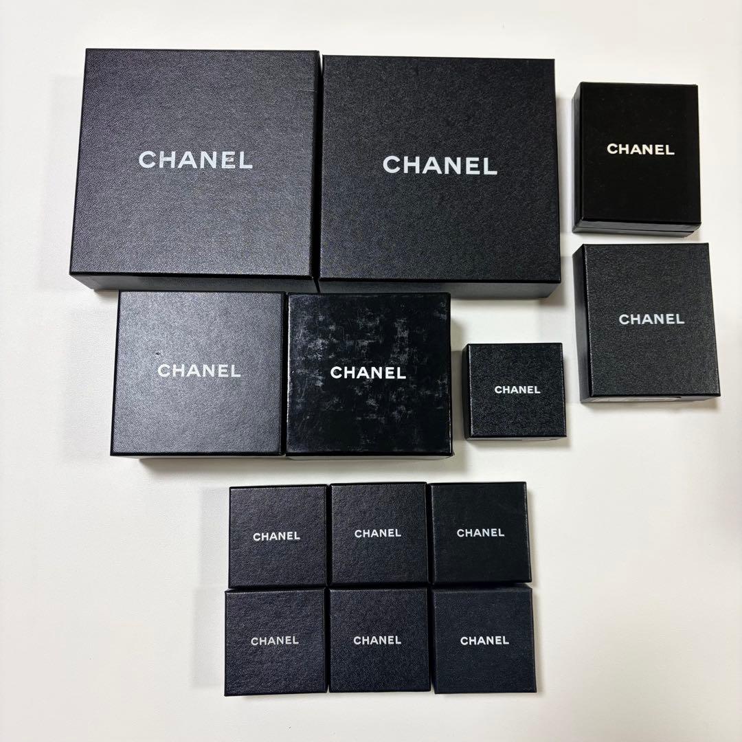 シャネル　アクセサリーケース　空箱　13個セット