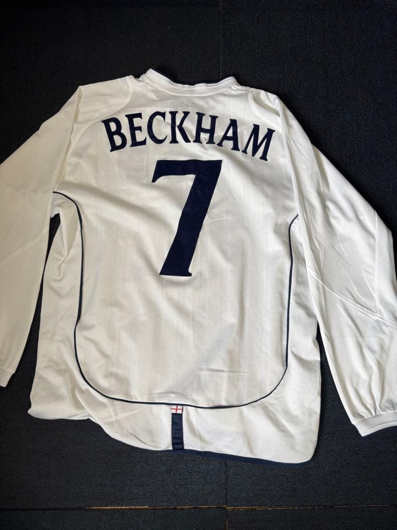 イングランド代表 BECKHAM 7 長袖シャツ