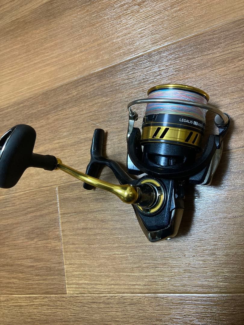 LEGALIS LT4000D-CXH スピニング　ゴメクサスパワーハンドル付