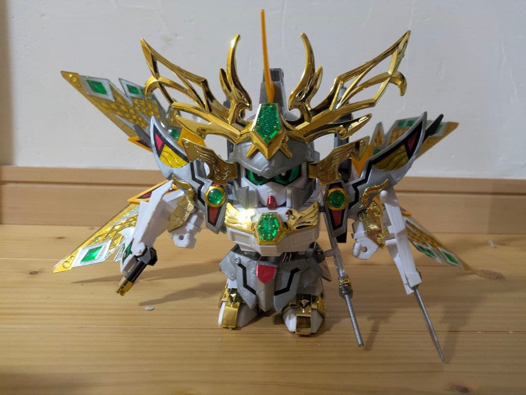 sdガンダム 武神輝羅鋼 武威凰大将軍 砕牙頑駄無 2体セット 組立済 ジャンク