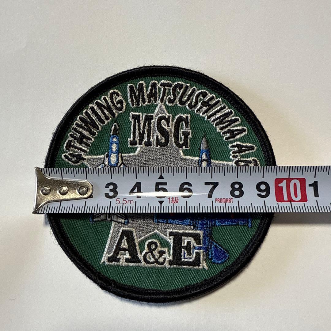 航空自衛隊　松島基地　A&E ワッペン