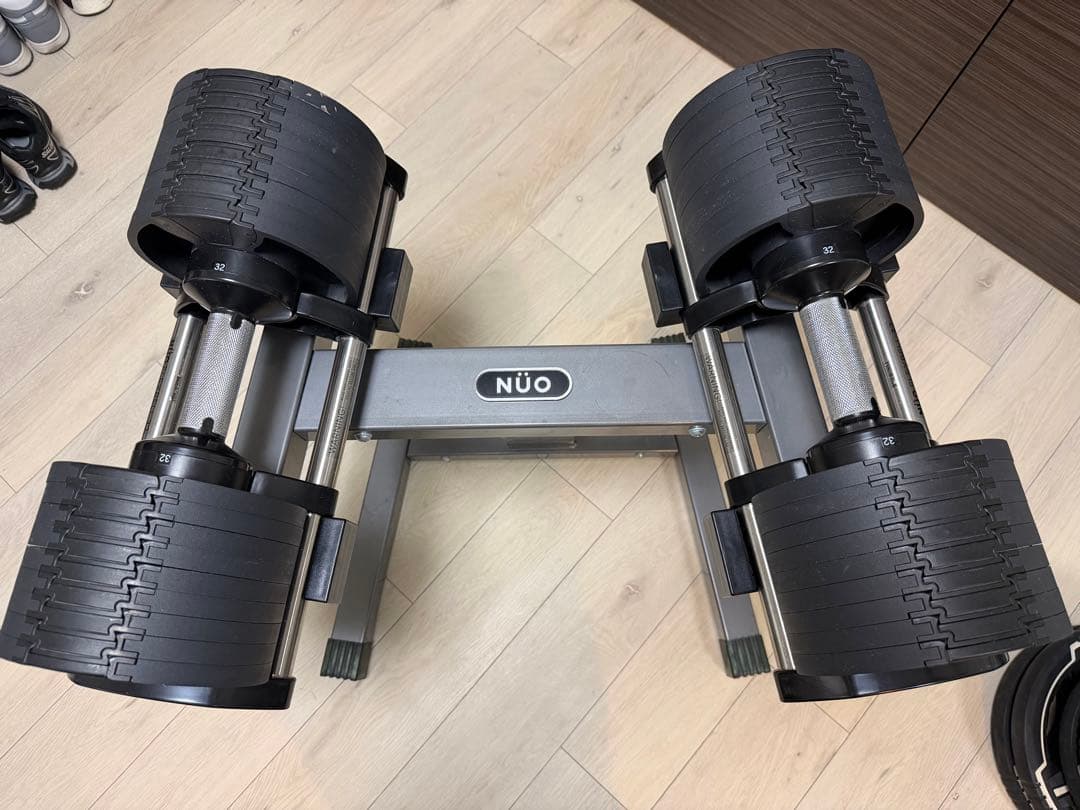 フレックスベル32kg 4kg刻み両手セット&専用スタンド付き（引き渡し応相談）