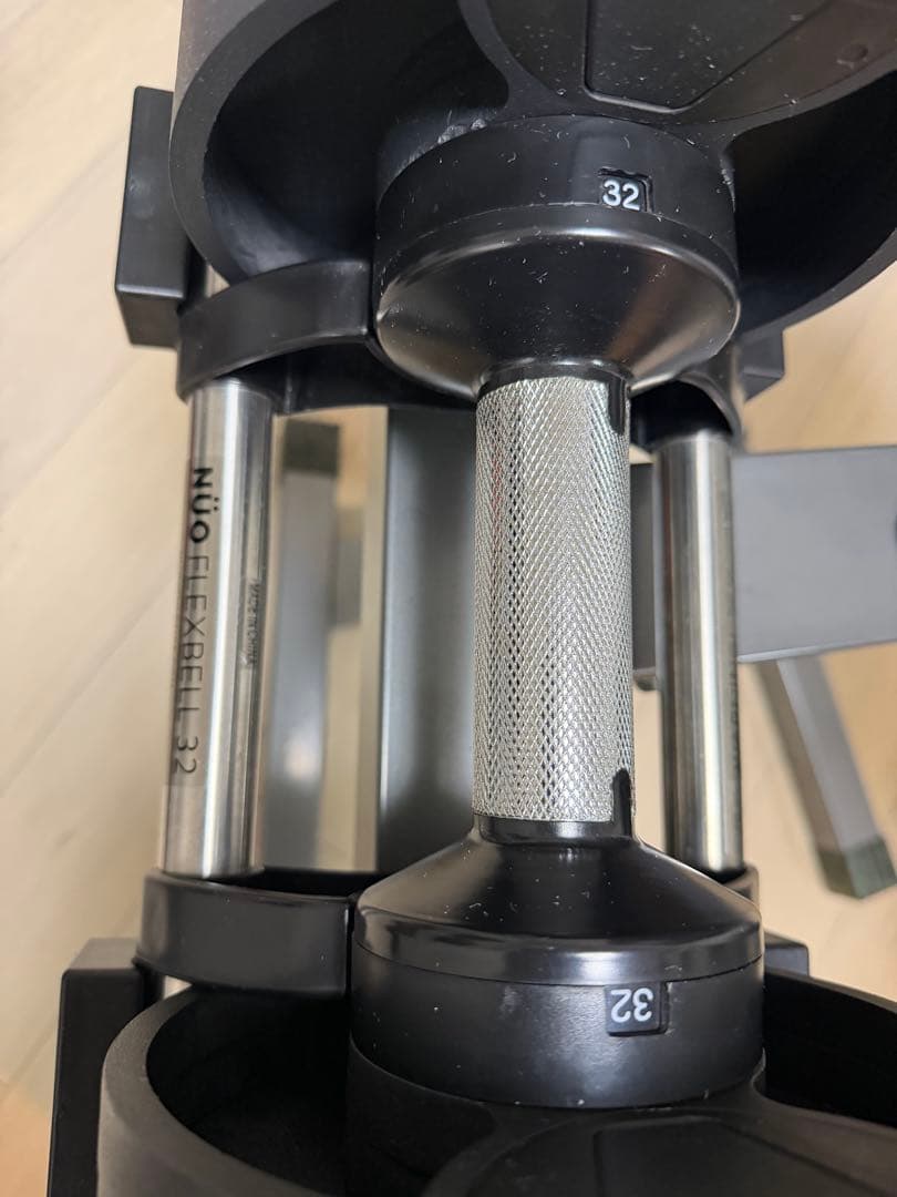 フレックスベル32kg 4kg刻み両手セット&専用スタンド付き（引き渡し応相談）