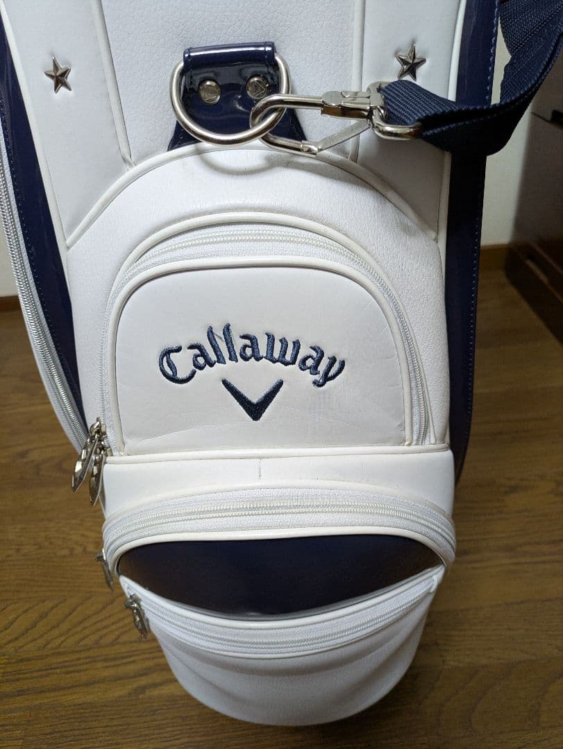 Callaway キャディバッグ ホワイト/レッド/ネイビー