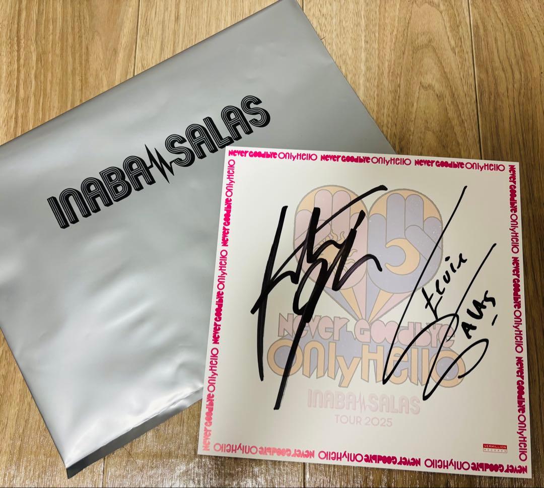 イナバサラス　INABA SALAS サイン