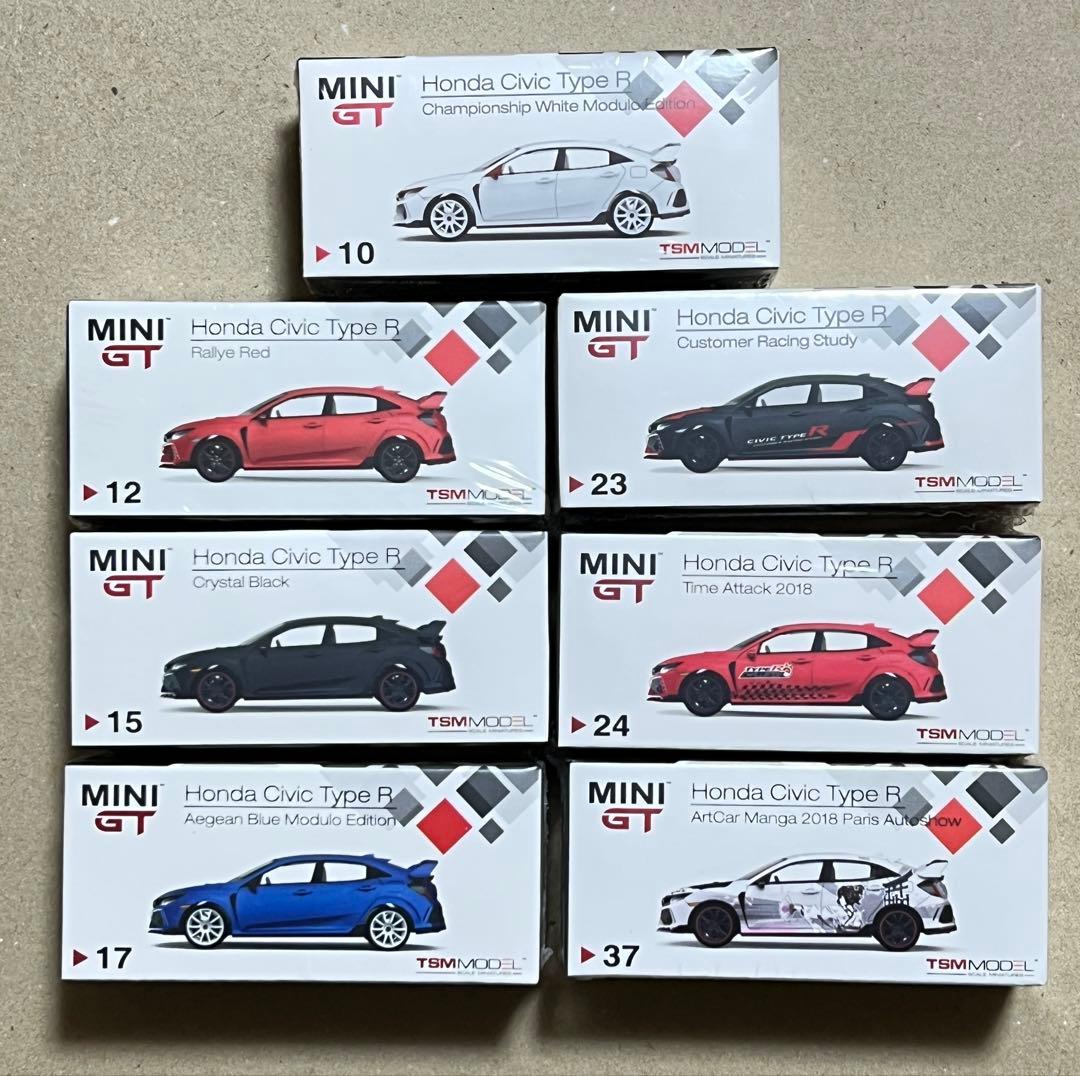 MINI GT ホンダ シビック タイプR 7種