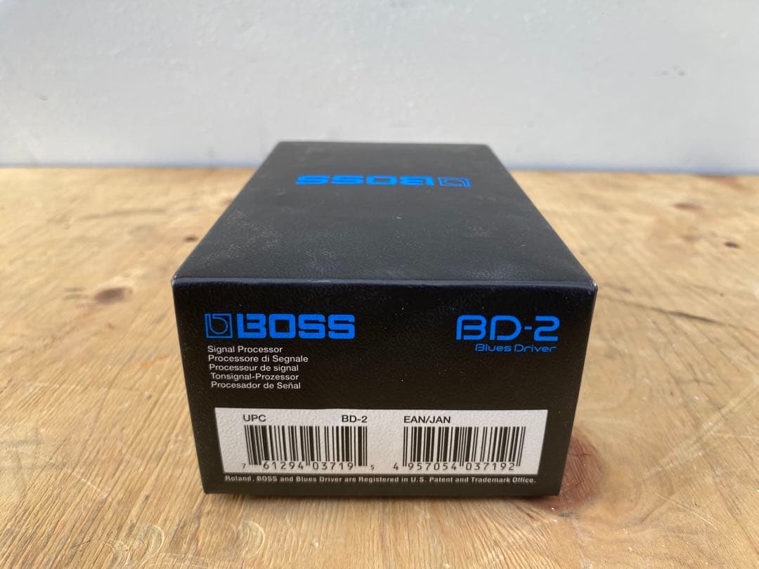 boss bd-2 blues d 元箱　エフェクター　超美品　中古品