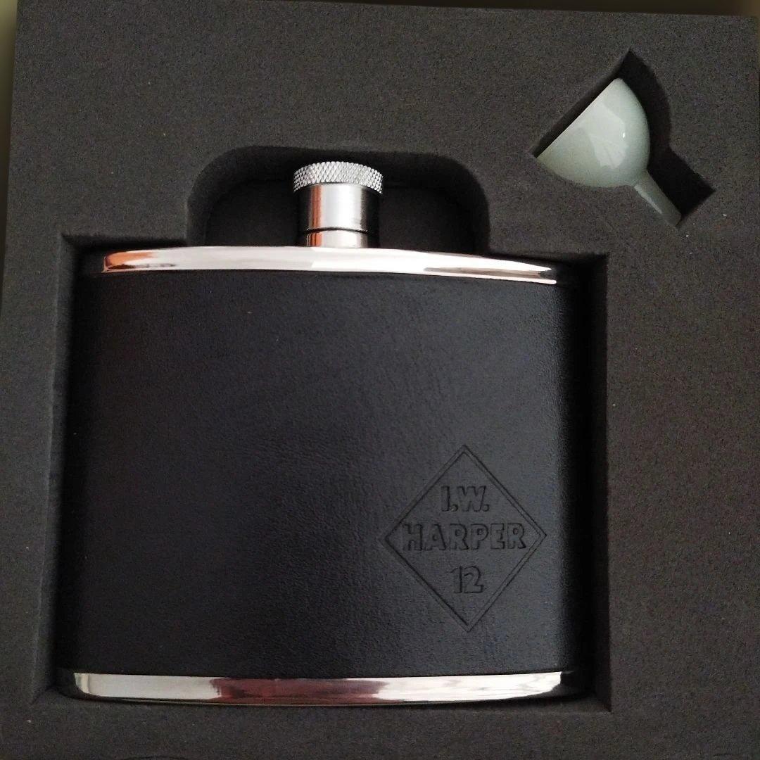 I.W. HARPER 12年　フラスクボトル ウイスキーボトル