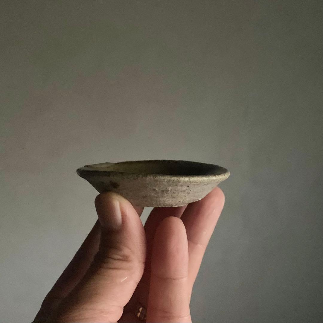 古瀬戸 平盃 小皿 酒器 室町時代 古美術 古道具 アンティーク