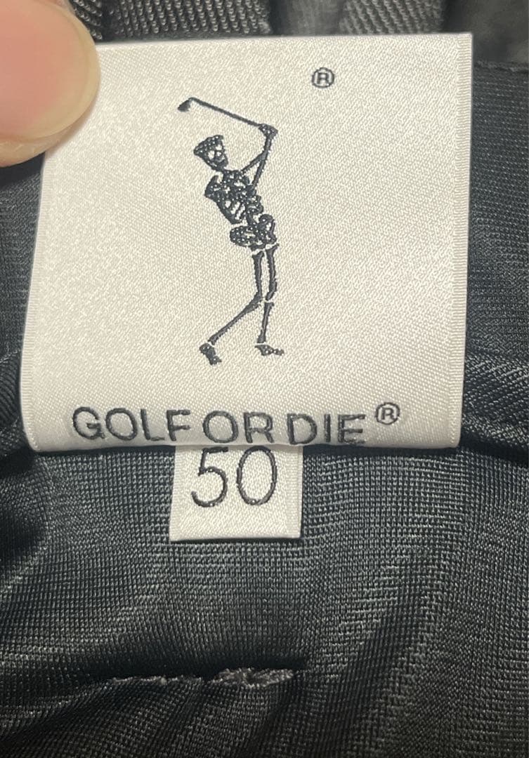 キムタク着用 MARK & LONA メンズパンツ M ブラック スカルロゴ付