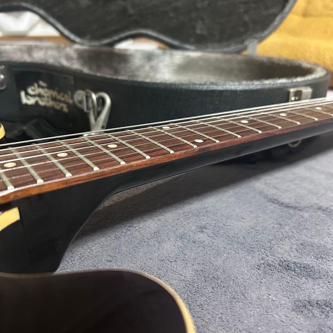 Epiphone dot VS セミアコ エピフォン ドット エレキギター