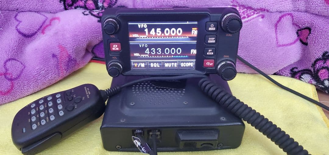 YAESU FTM-400D デュアルバンド受信機