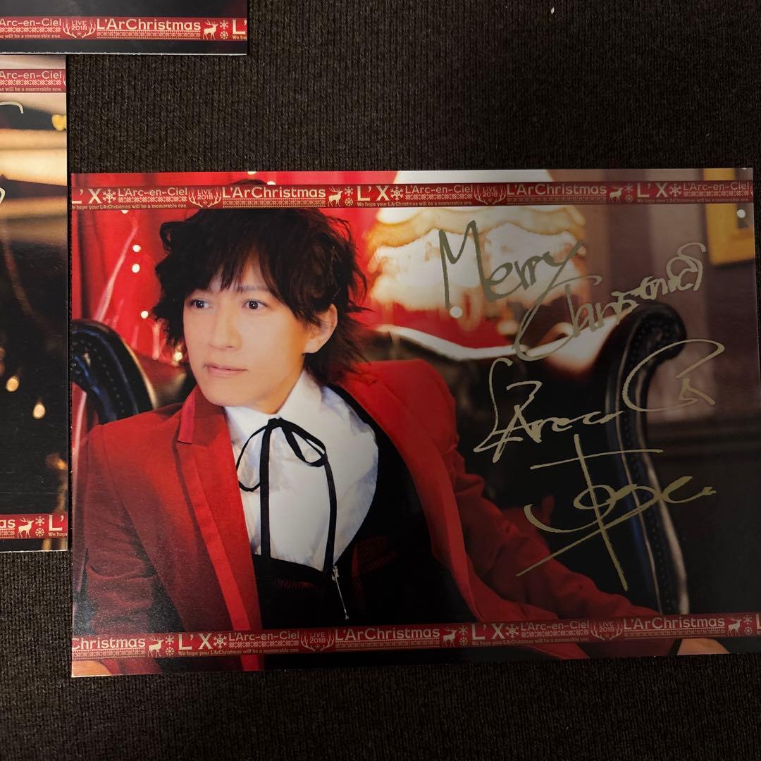 『新品』L'Arc〜en〜Ciel 会場限定ポストカード ラルクリスマス